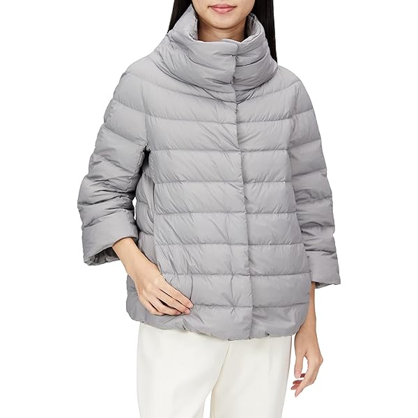 Amazon | [ヘルノ] 公式・定番 超軽量ナイロン(ツヤあり) ダウン入り 8